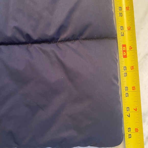 Banana Republic “Down” Poly filled scarf Navy/Grey - Picture 10 of 10